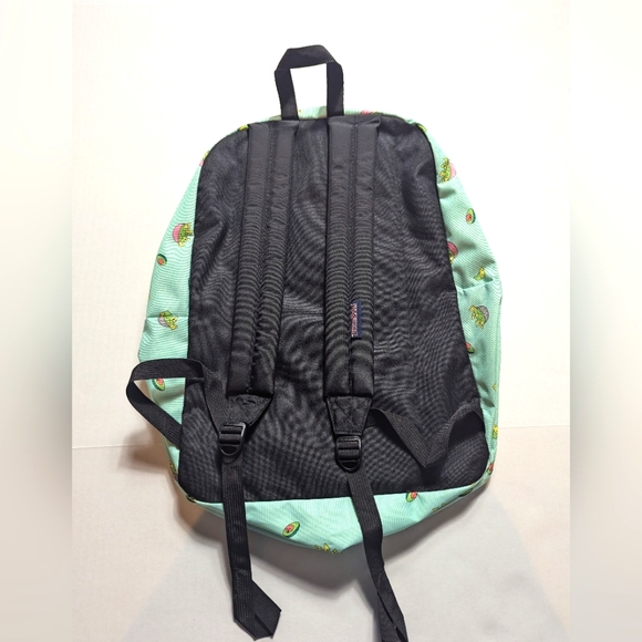 JanSport Superbreak One Backpack - Avocado Party Print - Picture 6 of 10